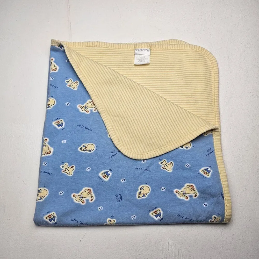 Carter's Emu Namae Dog Blanket 2000 Blue Yellow 28